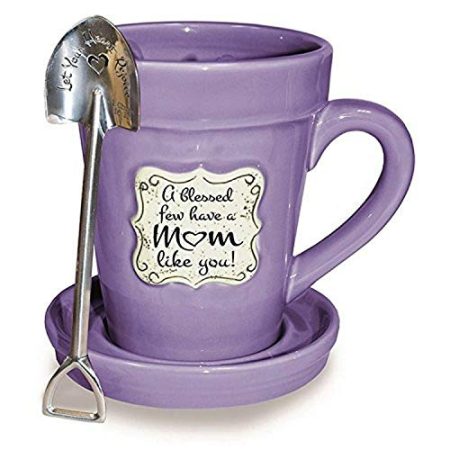 Divine Boutique Flower pot Mug Violet mom