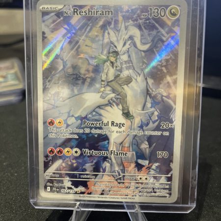 N'S RESHIRAM 2025 POKEMON JOURNEY TOGETHER ILLUSTRATION RARE 167/159 Q1036