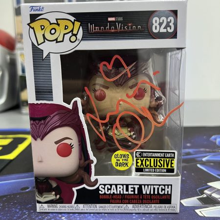 Scarlet Witch Signed By Elizabeth Olsen