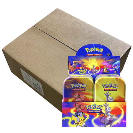 [CASE] Pokemon TCG Kanto Power Mini Tin Display Box (40 tins)