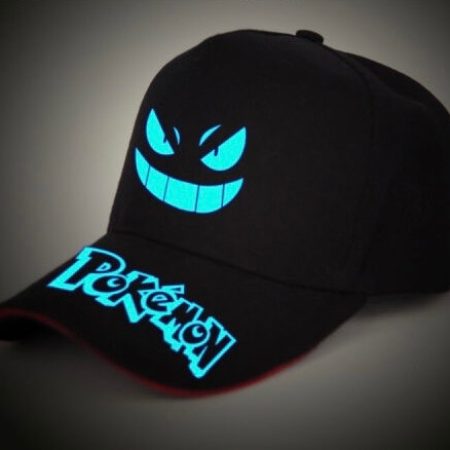 Glow in the Dark Pokemon Hat ( Gengar ) One Size