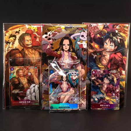 One Piece Card Game ●Lunar New Year●  Red Packet Hancock Luffy Zoro Set 3 Sealed