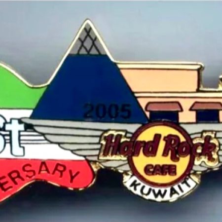 Hard Rock Cafe Kuwait 1st Anniversary Pin