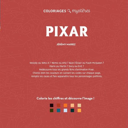 Coloriages mystères Disney - Pixar