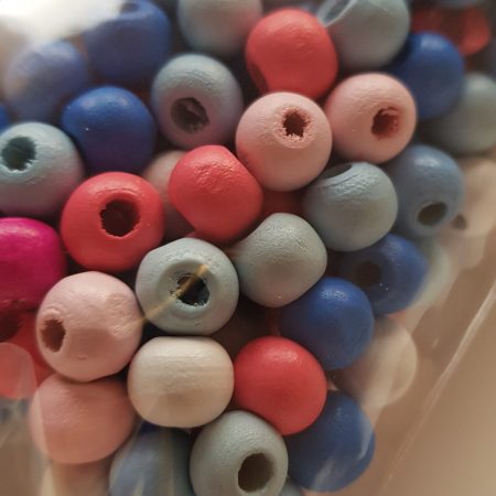 Wood beads