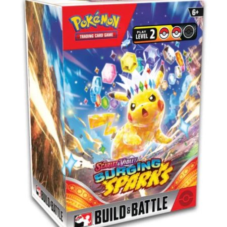 Pokémon Scarlet & Violet Surging Sparks Build & Battle Box