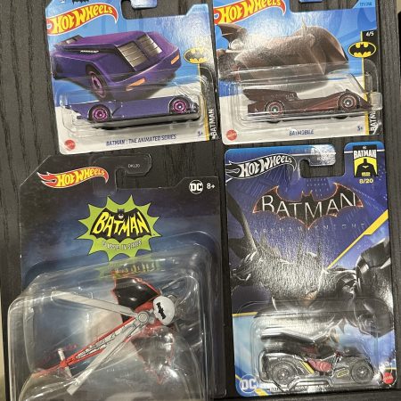20 Hot wheels batman cars bundle