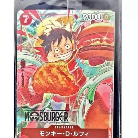 [SEALED] Monkey D. Luffy P-080 MOS BURGER [Promo] Japanese