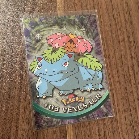 Pokemon 2000 Base Set Chrome Topps #03 Venusaur NM