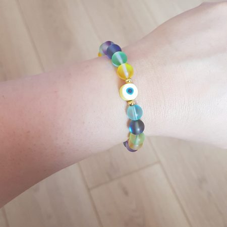 Evil eye bracelet