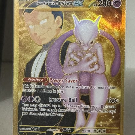 Team Rocket's Mewtwo ex (Gold) - DRI 240/182 (M/NM)