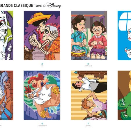 Coloriages mystères Disney - famille