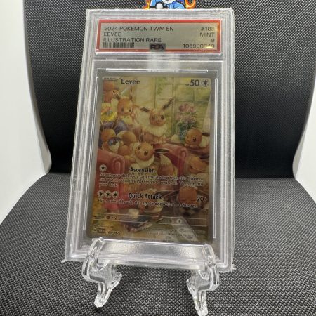 Pokemon Twilight Masquerade Eevee  188/167 PSA 9