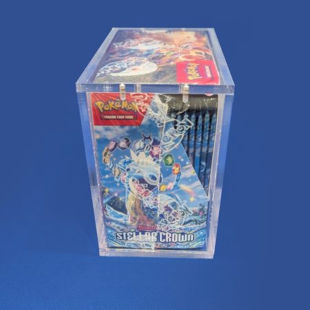 Acrylic (clear) case for the English booster box