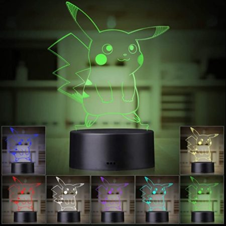 Pikachu 3D fancy décor light