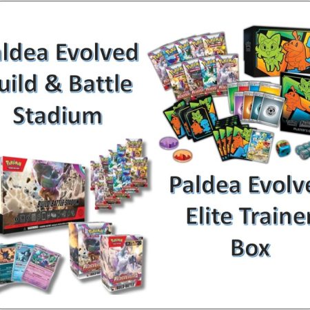 Paldea Evolved Build and Battle Stadium + Paldea Evolved Elite Trainer Box