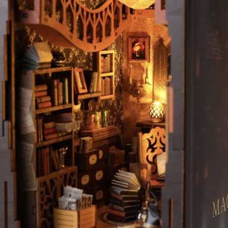 Miniature DIY Magic Bookcase 3D Puzzle