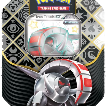 paldean fates tin [ iron treads ]