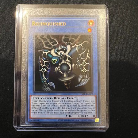 Yu-Gi-Oh Spell Ruler 25th Anniversary Pack - RELINQUISHED ULTRA RARE SINGLE CARD