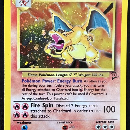 1999 Pokémon Base Set 2 Holo Chaizard  4/130 Mint/Near Mint (see description and pics)