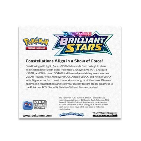 Pokémon Brilliant Stars Booster Box (36 Packs)