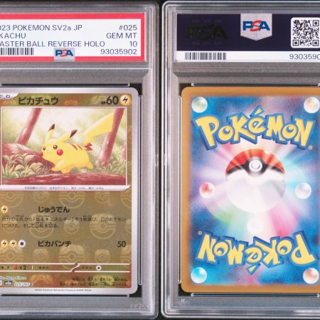 Master Ball Pikachu PSA 10