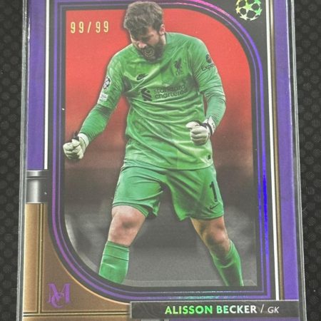 2021-22 Topps Museum Collection /99 Alisson Becker