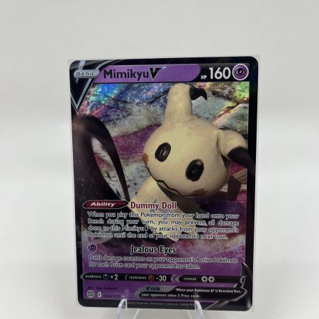 Holo Mimikyu V 068/172 Ultra Rare Brilliant Stars Pokemon TCG