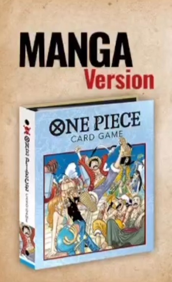 one piece card game 9-pocket binder manga version
