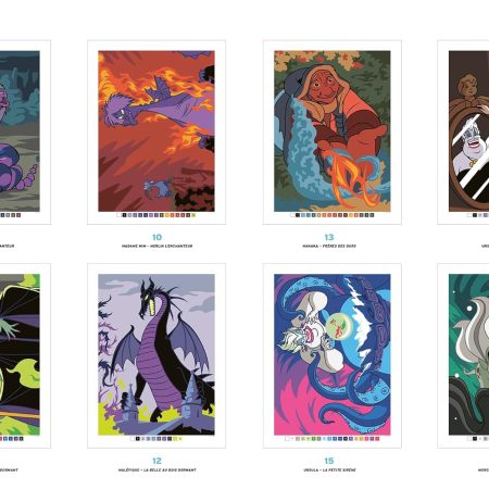 Coloriages mystères Disney - Fées, sorciers et magiciens