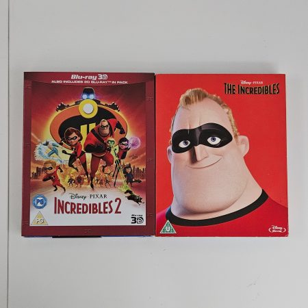The incredibles and the incredibles 2