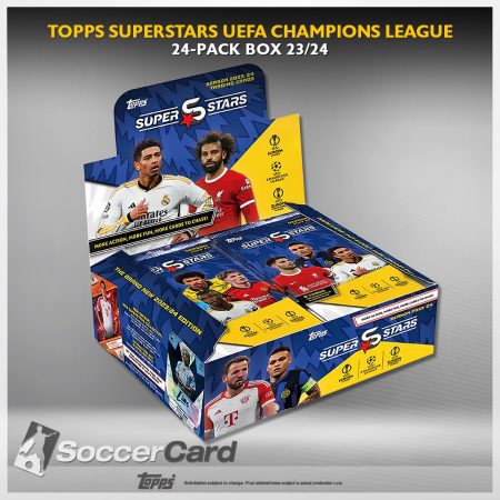 Topps Superstars UEFA Champions League 24-Pack Box 23/24