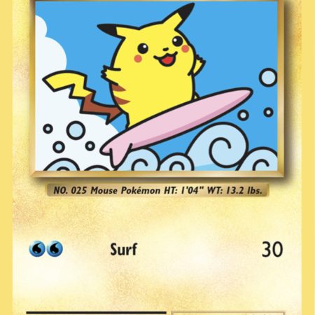 Surfing Pikachu
