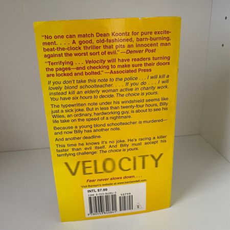 velocity by Dean Koontz