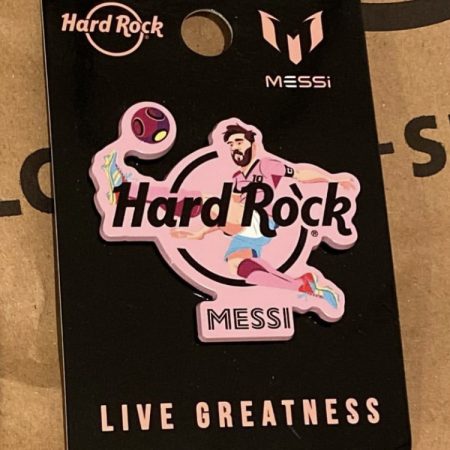 Hard Rock Cafe Messi Pin