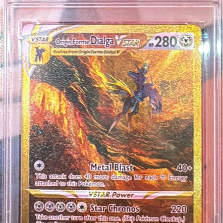 Crown Zenith Gold Dialga PSA 10