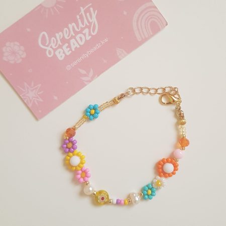 Flower bracelet