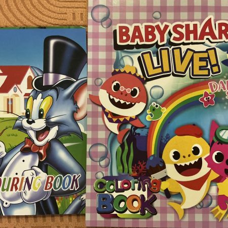 Bundle of two coloring books