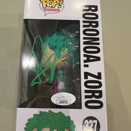 OG Zoro Double Signed Barcode JSA