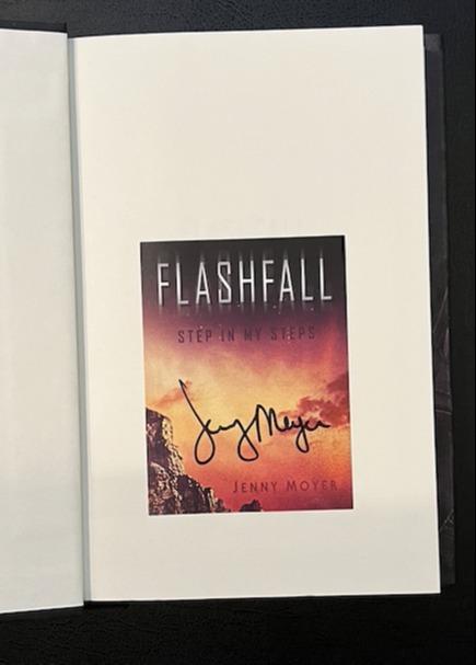 Flashfall by Jenny Moyer + signed plate