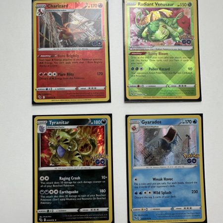 4 Cards Pokemon Go Bundle