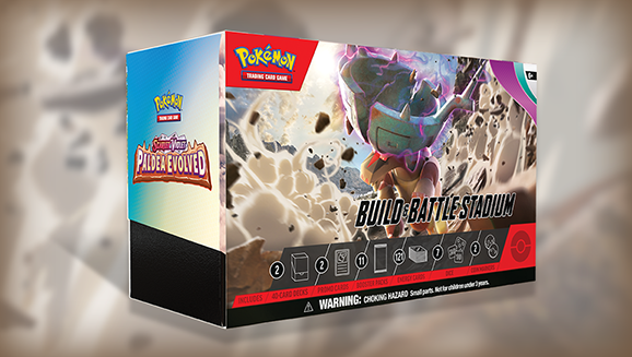 Pokémon TCG: Scarlet & Violet—Paldea Evolved Build & Battle Stadium