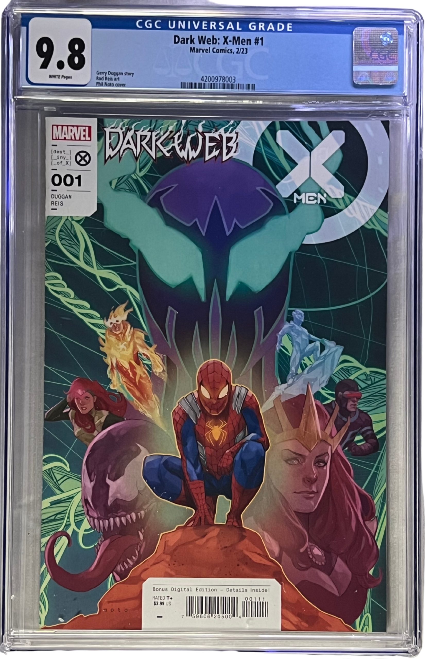 Dark Web: X-Men #1 CGC 9.8