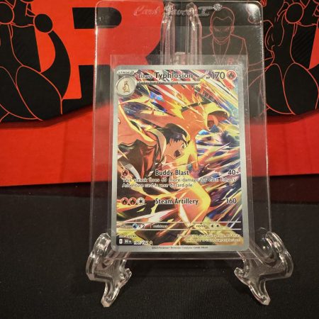 Pokemon ETHAN'S TYPHLOSION 190/182 - Destined Rivals - ILLUSTRATION RARE
