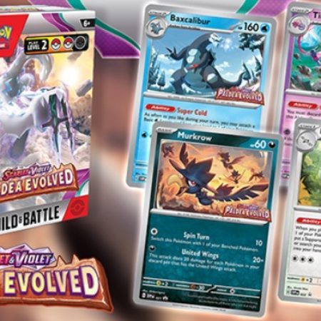Paldea Evolved Build & Battle Box ( 4 packs )