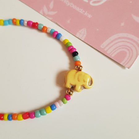 Elephant stretchy bracelet