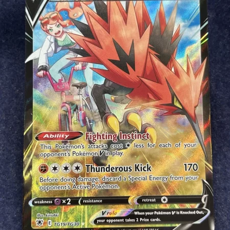 Galarian Zapdos V #TG19 Pokemon Astral Radiance