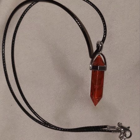 Hot Lava marble necklace