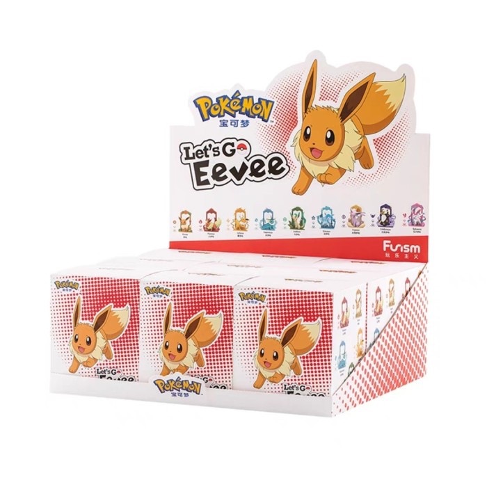 Pokemon Eevee BlindBox Figures Colliction ( Full Set 9 pic )