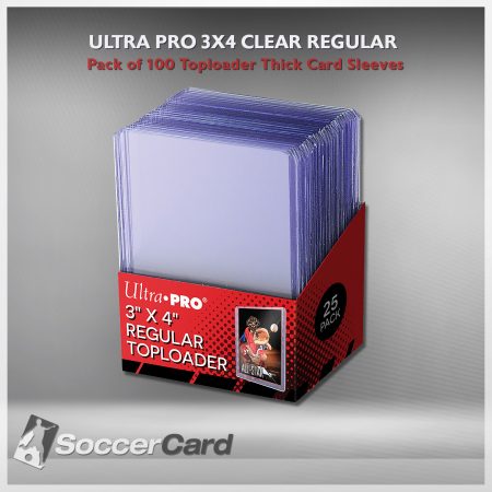 Ultra Pro 3x4 Clear Regulat Top Loader
